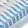 200Pcs/Box Soft Silicone Dental Floss Interdental Brush Disposable Teeth Stick Toothpicks Floss Tooth Pick Oral Care Brush Clean.