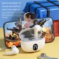 Mini TWS Wireless Earbuds, 9D HiFi Sound Bluetooth Earphones, in Ear Bluetooth Sport Headphones,Noise Cancelling Driving Headset with LED Display Charging Box. 