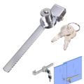 Display Showcase Cabinet Sliding Glass Door Lock With 2 Keys.