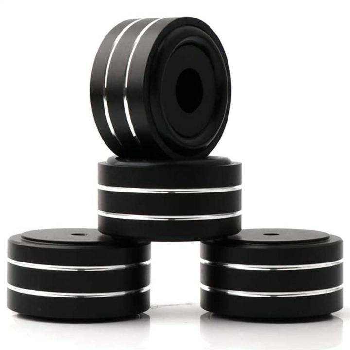 Speaker Spikes Foot Pads-20 x Aluminum HIFI AMP Speaker Isolation Stand-Black