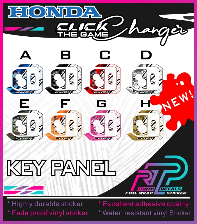 Key%20Panel%20Printed%20Decals%20Sticker%20For%20Honda%20Click%20-%20Image%208
