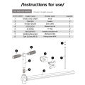 Bike Hook Aligner Bicycle Derailleur Aligner Hanger Bike Tail Hook 360° Rotation Alignment Corrector Cycling Repair Tools. 