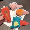 Oversized face wash bangs hairpins cute animal fruit bb clips girly heart cartoon trim side clip hair accessories.