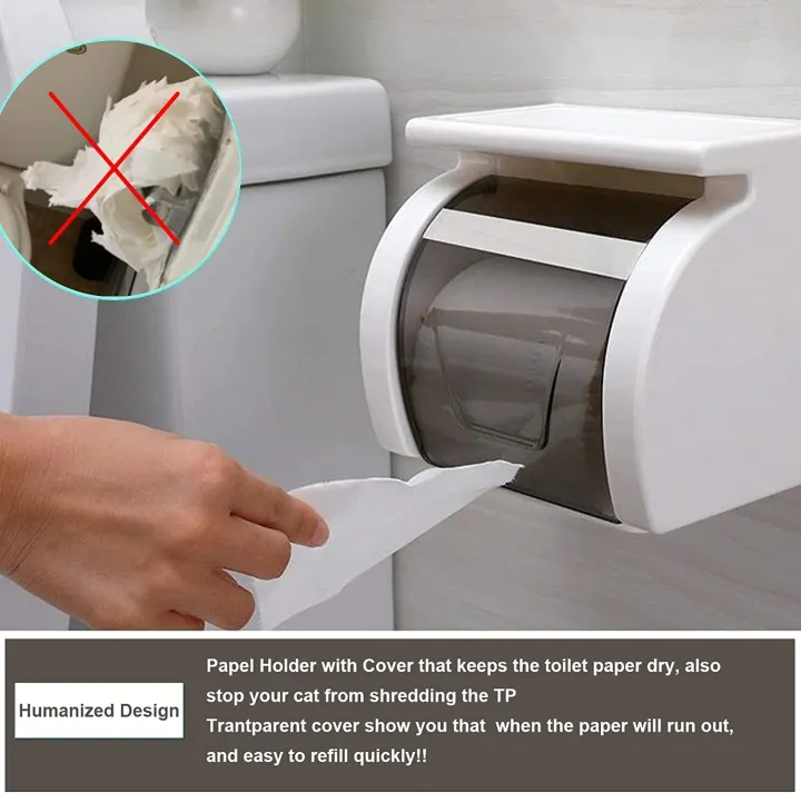 Waterproof%20Mobile%20Toilet%20Paper%20Holder%20Tissue%20Roll%20Stand%20Box%20with%20Shelf%20Rack%20Wall%20Mount%20Bathroom%20Accessory%20-%20Image%202