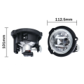 【Value Bundle】 2 Pair LED Fog Light Front Bumper Fog Lamp Bulb Lens for Toyota Avanza 2012-2019. 