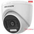 HIKVISION  ( Full Colour )DS-2CE76D0T-EXLPF 2.8MM 2 MP SMART HYBRID LIGHT INDOOR FIXED TURRET CAMERA. 