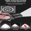 30W Led Flashlights Tactical Light Emergency Spotlights Handheld Flash Light Multi-functional Waterproof Torch For Outdoor. 