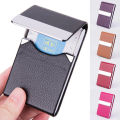 Fashion Aluminum ID Credit Card Holder Anti-theft Metal Wallets Pocket Case Women Men Business Card Holders Credit Box.