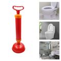 Manual Multifunctional High Pressure Drain Buster Home Sink Clog Remover Cleaning Tool Toilet Plunger Suction Pump Powerful. 