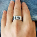 New Style Hot Selling Turtle Ring Man Jewelry Wholesale Animal Rings. 