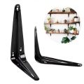2 PCS Premium Wall Mounted L Shaped Angle Bracket (Size-5"x6")- Decorative Shelf Bracket- Wall Bracket- Bracket- L Bracket- Angle Bracket- Support Bracket- Floating Bracket- Heavy-Duty Bracket- Corner Bracket. 