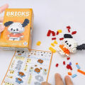 Cute Animal Micro Building Blocks Lego Set Creative Toys Gift for Kids. 