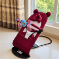 Baby Bouncer Chair for Newborn Infant | Soft Baby Rocker Seat with Toy Bar Safety Belt Portable Baby Swing Chair.