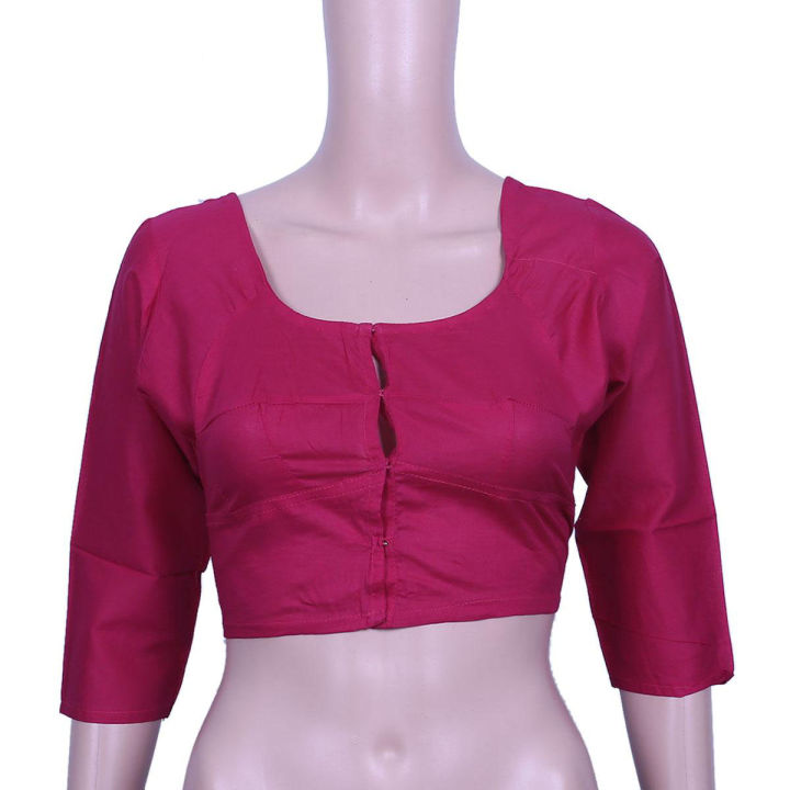 Cotton Sharee Blouse  Best qualityfull Good Stitching Bra Cut Blouse For Women