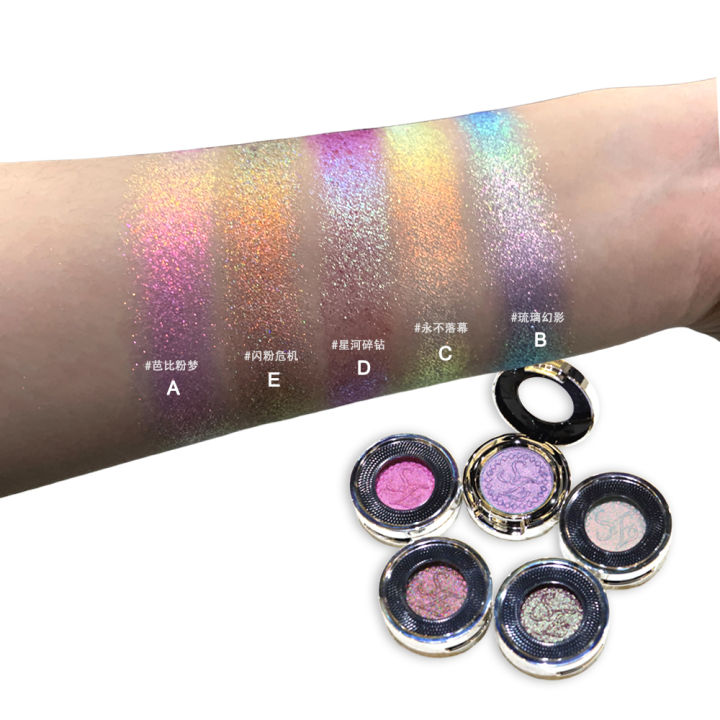 Honoria Honoeie High Pigment Quality Cosmetic Long Lasting Single Multichrome Eyeshadow Eye Makeup Cosmetics