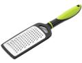 Lemon Zester & Cheese Grater - Cheese, Lemon, Ginger, Garlic, Vegetables, Fruits - Stainless Steel Protective Cover, Dishwasher Safe -27" cm Flat (Green).