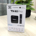 TX40 Pro 12K ULTRA HD Android Smart TV Box – Voice Remote | Bluetooth | Free Dish Channel | 3 Months Warranty. 