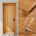 300 x 60 cm Self Adhesive Wood Grain Furniture Stickers PVC Wallpaper cabinets Gloss Film Vinyl Counter Top Decal ( 10x2 feet). 