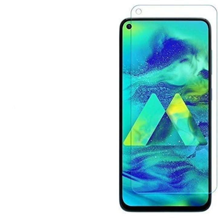 Samsung Galaxy M40 Tempered Glass Screen Protector Slim 9H Hard 2.5D-Transparent