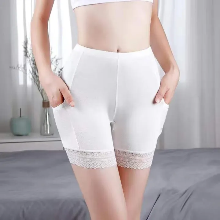 2022%20Underwear%20Shorts%20Women%20Soft%20Cotton%20Lace%20Seamless%20Safety%20Short%20Pants%20Summer%20Under%20Skirt%20Shorts%20With%20Pockets%20Short%20Tights%20-%20Image%202
