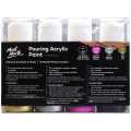 Mont Marte Pouring Acrylic 60ml 4pc-Cosmic.
