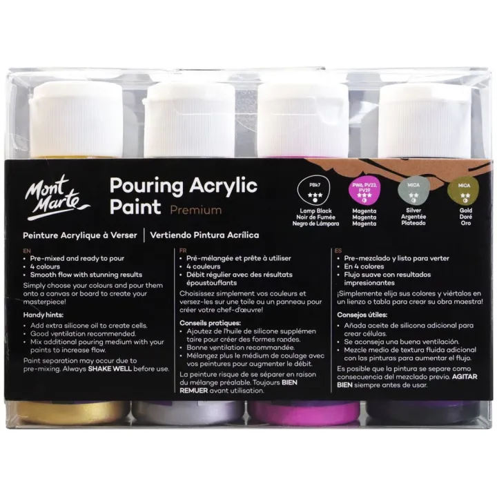 Mont%20Marte%20Pouring%20Acrylic%2060ml%204pc-Cosmic%20-%20Image%202