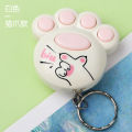 Memory Cube Game Machine Keychain Training Hand Brain Flash Sound Effect Children's Creative Interactive Intelligence Toy. 