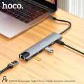 Hoco DUP09 8-in-1 Docking Hub Converter Adapter.