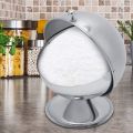 Stainless Steel Spice Condiment Seasoning Jar Box with Swivel Cover Salt Sugar Container for Kitchen Cooking Tools. 