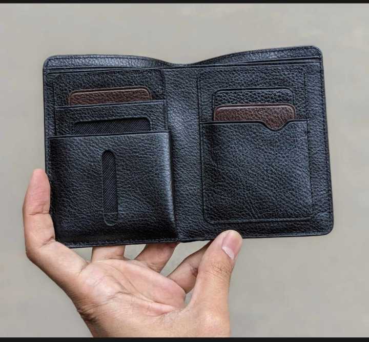 Jeep Black 100% Leather Wallet For Man - Wallet For Men - Wallet