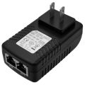 Plug and Play CCTV IP Camera Wireless AP Bridge POE Switch Adaptors Power Supply Adapter. Over Ethernet POE Injector.