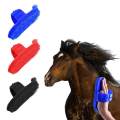 JAY Plastic Curry Comb Adjustable Strap Horse Pony Care Grooming Scraper Brush Clean. 
