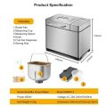 Biolomix BBM013 Stainless Steel 19 In 1 Automatic Bread Maker. 