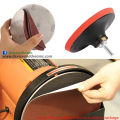 4 inch Velcro Backing Pad with Sand Disc M10 Spindle Thread Rotary Polishing Buff with Velcro Disc (2 Set).