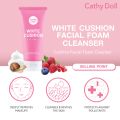 White Cushion Facial Foam Cleanser 120ml Cathy Doll Face Wash (Made In Korea). 