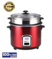 RFL Vision Rice Cooker 3 L REL-50-05 SS-Red-Single Pot-Regular 873396. 