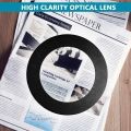 10X Magnifying Glass with Light and Clamp 3 Color Modes 10 Brightness Adjustable Magnifying Desk Lamp for Crafts Reading. 