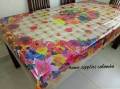PVC Square Plastic Table Cover 48 by 30 inch - Multicolor Designed. 