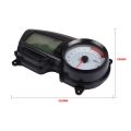 Motorcycle Tachometer Digital Odometer Motocross Speedometer Meter Gauge Dirt Bike for TVS APACHE RTR 160 CC 180. 