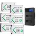 1240mAh 3.6V NP-BX1 Battery Suitable for Sony RX100 H400 RX1R HX300 HX400 HX50 M6 M7 X3000R X3000 AS300 WX350 Camera Battery.