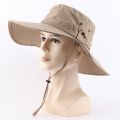 (NEW)CAMOLAND Waterproof Bucket Hat For Men Summer Sun Hat Wide Brim Panama Beach Hats Outdoor Hiking Fishing Boonie Cap.