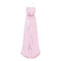 Light Blue Split Prom Long Dresses 2023 Elegant Women's Party Night Formal Maxi Evening Dress Spaghetti Straps Vestidos Robe. 