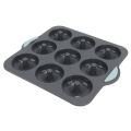 Silicone Donut Baking Pan, BPA Free Dishwasher Safe Silicone Donut Mold for Cake for Muffins for Home for Dessert Shop for Bagels. 