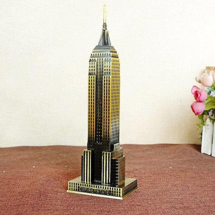 Empire State Building Showpiece Metal Home Office Decor