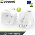 Lencent Travel Adapter EU to Type D India Schuko Travel Adapter Plug Socket for trips to India, Sri Lanka, Nepal, Niger, Lebanon, Ghana, Myanmar, Senegal and more (Type D).