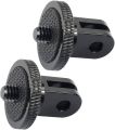Mini Tripod Screw Mount Adapter 1/4" Monopod Accessory. 