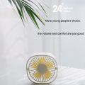 360 Degree Rotation Wind 3 Speeds Mini USB Desktop Fan.