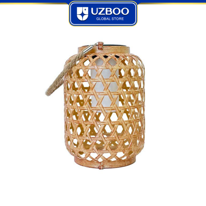 UZBOO%20Hang%20Lamp%20Warm%20Light%20Outdoor%20Solar%20Garden%20Lights%20Solar%20Charging%20Portable%20Lights%20IP55%20Waterproof%20Light%20Bamboo%20Weaving%20Rattan%20Lanterns%20Vintage%20Lamp%20for%20Courtyard%20Decoration%20-%20Image%2010