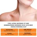 Whitening Soap for Dark Skin Bleaching Reduce Black Spots Melasma Deep Cleansing Moisturizing Lighten Vitamin C Brightening Soap.