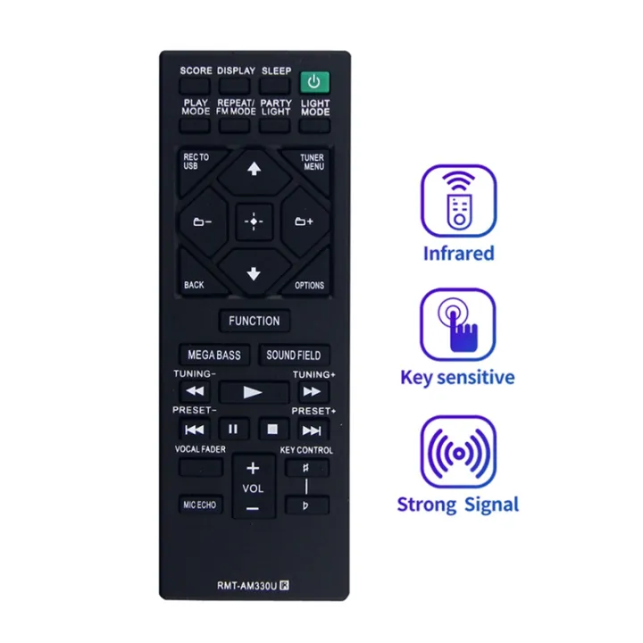 -AM330U%20Remote%20Control%20Home%20Audio%20System%20MHC-M20%20MHC-V21%20MHC-V71%20Replace%20-AM330U%20-%20Image%204